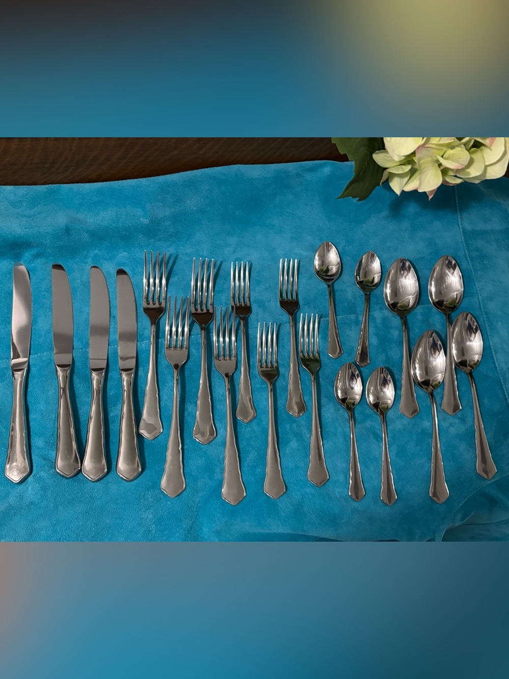 Dalia Consul Spain 5-Piece Place Setting 18/10 Stainless Steel Silverware (20)